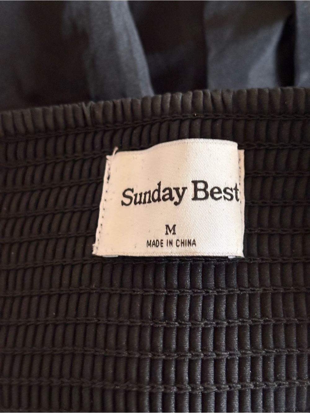 ARITZIA Sunday Best Elio Poplin Bubble Mini Dress Black Babydoll - Picture 15 of 16